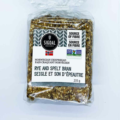 SIGDAL RYE SPELT CRISPBREAD [235 G]