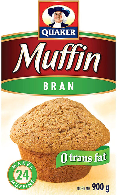QUAKER BRAN MUFFIN MIX [900 G]