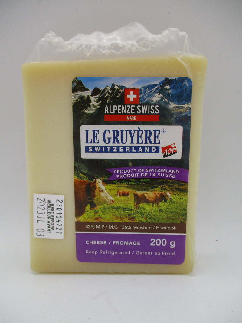 ALPENZE SWISS LE GRUYERE CHEES [200 G]