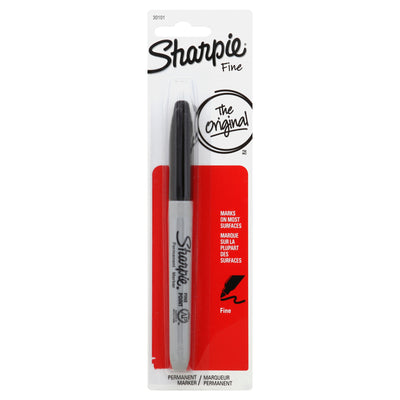 SHARPIE BLACK MARKER [1 each]
