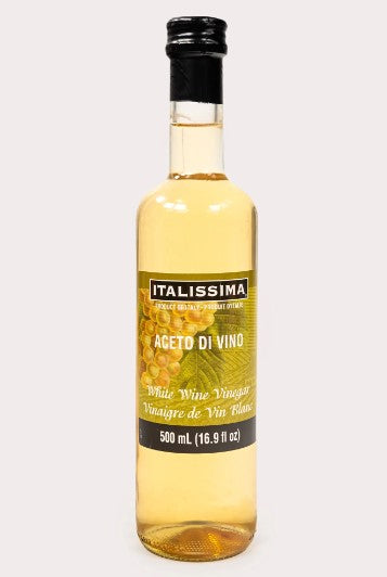 ITALISSIMA WHITE WINE VINEGAR [500 ML]