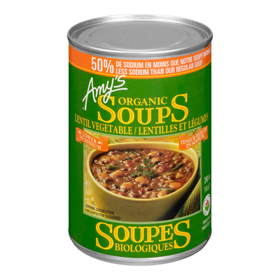 AMYS ORG L/S LENTIL VEG SOUP [398 ML]