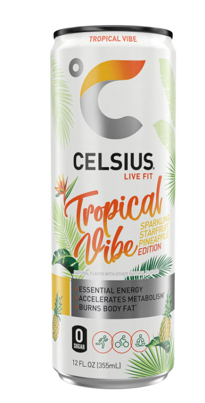 CELSIUS ENERGY TROPICAL VIBE [355 ml]