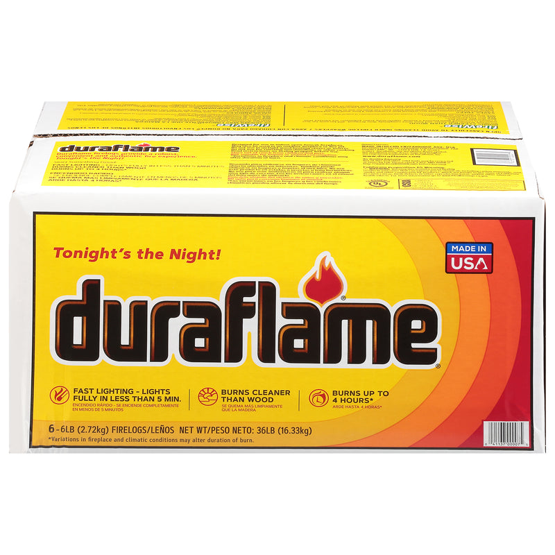 Duraflame Natural Fire Logs, 6 pk