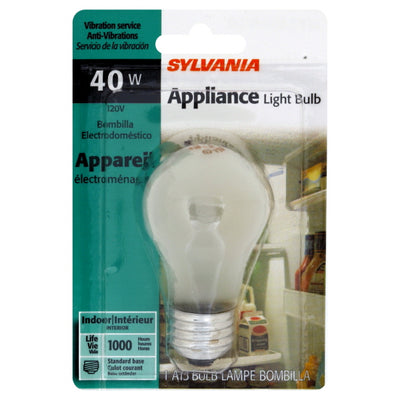 SYLVANIA APPLIANCE FROST BULB [40 WATT]
