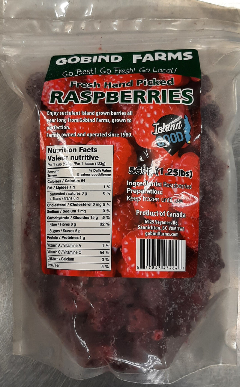 GOBIND FROZ RASPBERRIES [567 g]