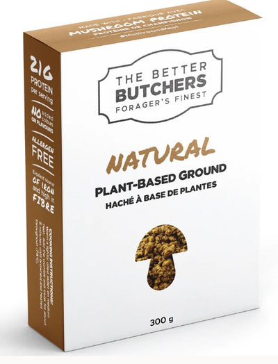THE BETTER BUTCHERS PLANT-BASED GROUND Natural, 300g