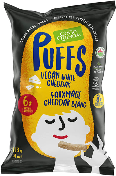 GOGO QUINOA WHITE CHED PUFFS [113 G]