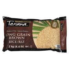 TEXANA LONG GRAIN BROWN RICE [2 KG]