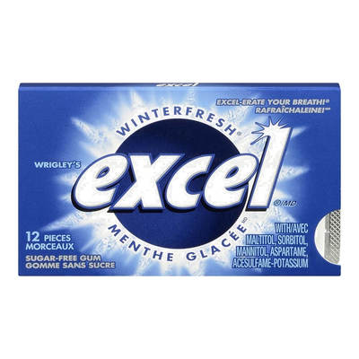 EXCEL SUGARFREE WINTERFRESH GU [12 S]