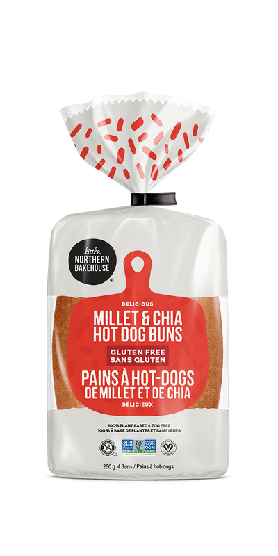 LNB GF MILLET & CHIA HOT DOG B [454 G]