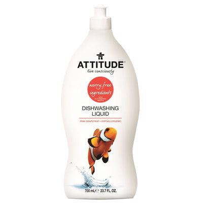 ATTITUDE GRAPEFRUIT DISH SOAP [700 ML]
