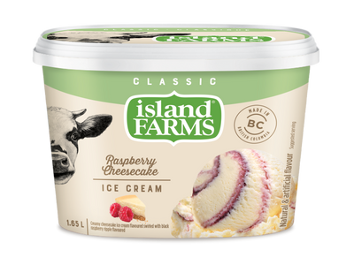 ISLAND FARMS RASP. CHEESECAKE [1.89 L]