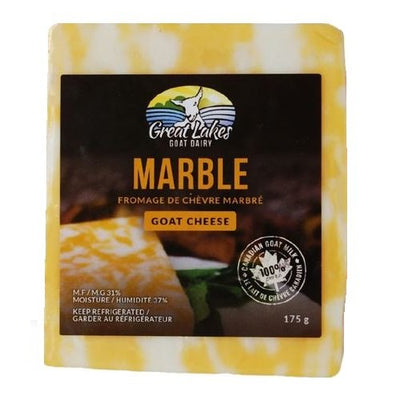 GREAT LAKE MARBLE GOAT CHEESE [175 g]