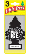 LITTLE TREE FRESHNER BLACK ICE [3 pcs]