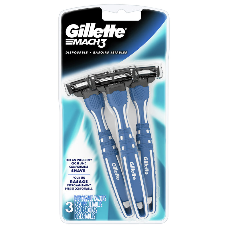 GILLETTE MACH 3 RAZORS [3 pcs]