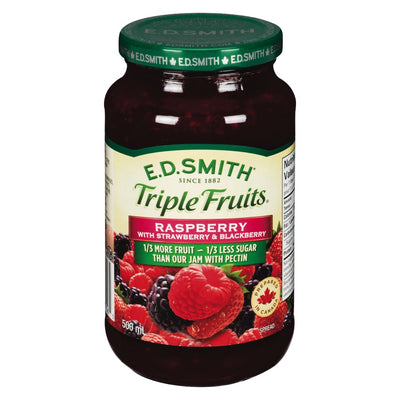 TRIPLE FRUITS RASPBERRY JAM [500 ML]