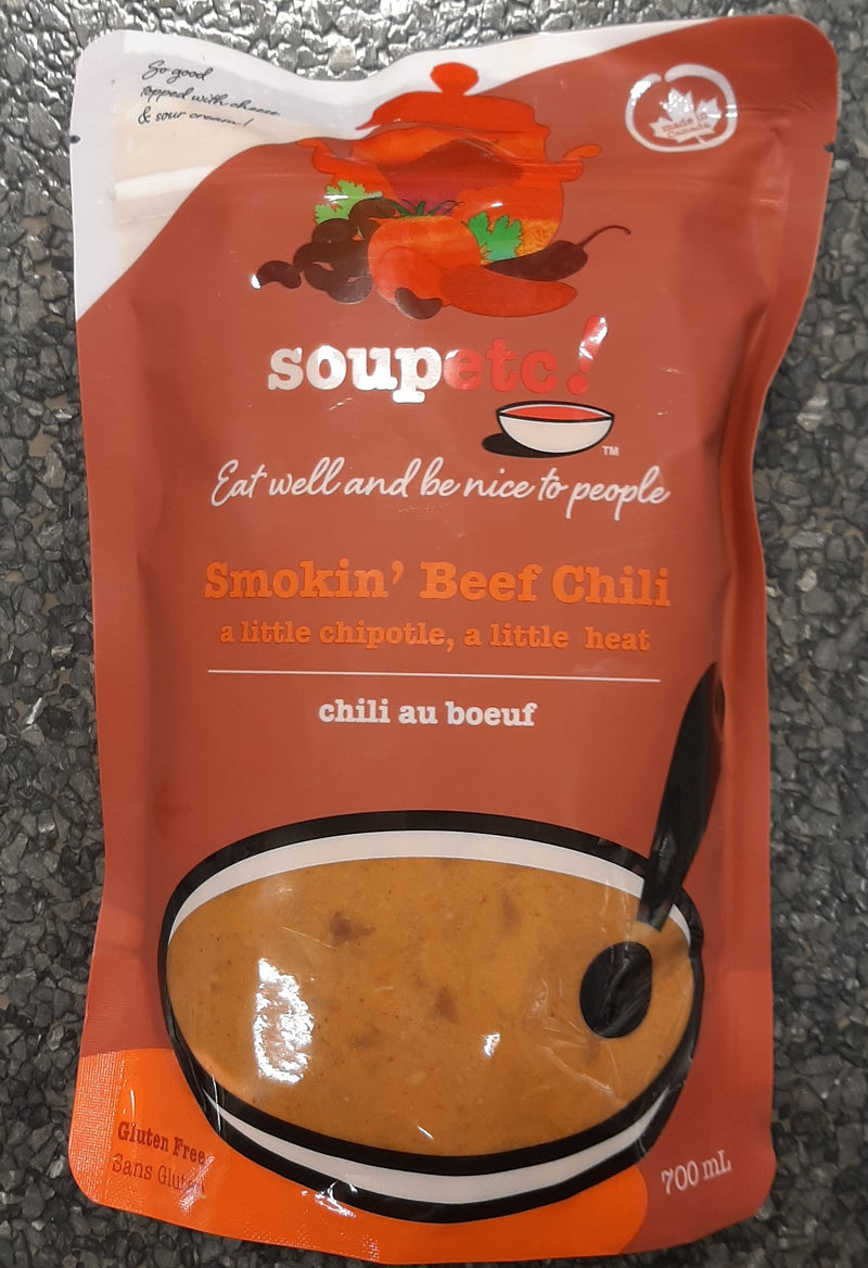 SOUP ETC SMOKIN BEEF CHILI [700 ML]