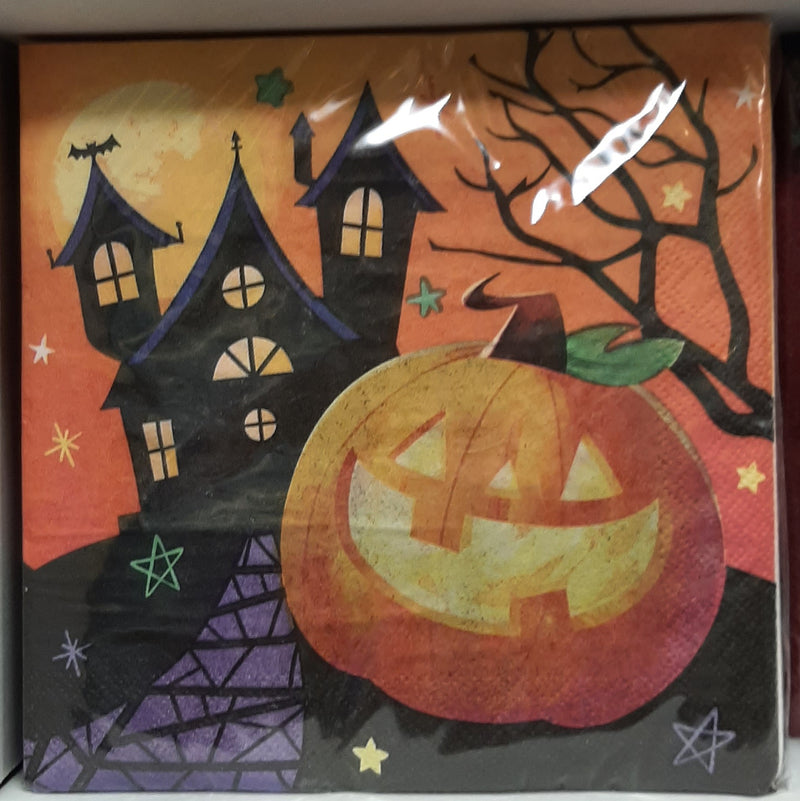 HALLOWEEN SMALL NAPKINS [16 PK]