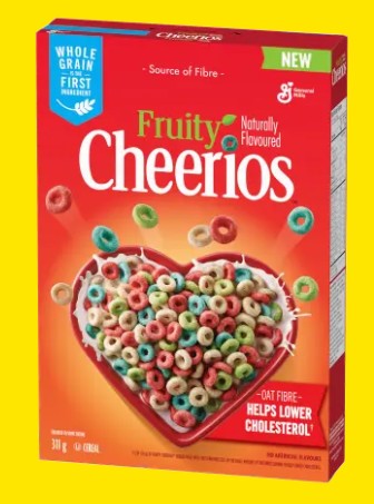GENERAL MILLS FRUITY CHEERIOS [311 G]