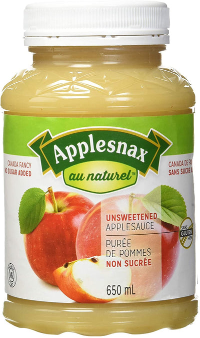 APPLESNAX APPLESAUCE UNSWEETEN [620 ml]