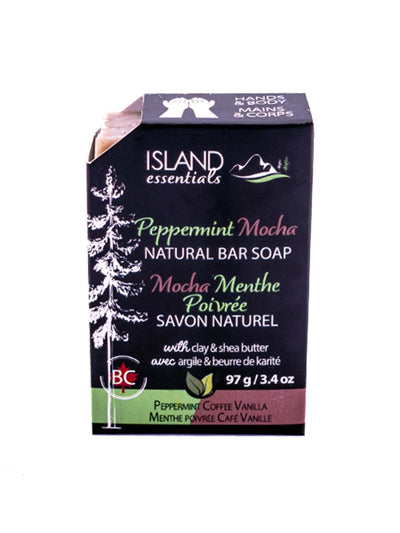 ISLAND ESSENTIALS SOAP Peppermint Mocha, 97 g