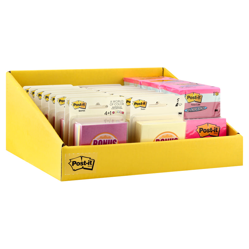 POST IT  NOTES YELLOW [4 PK]