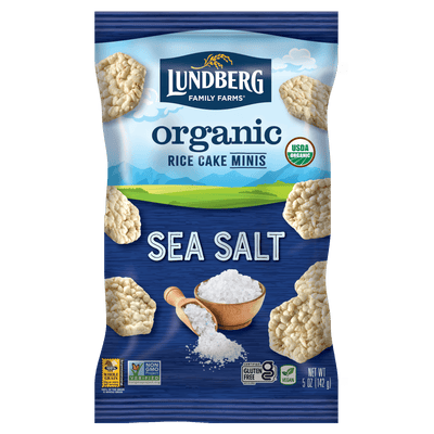 LUNDBERG MINI SALT RICE CAKES [142 G]