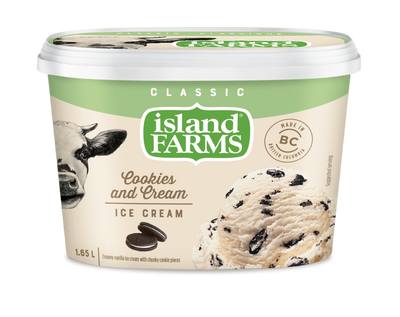 ISLAND FARMS COOKIES N CREAM [1.89 L]