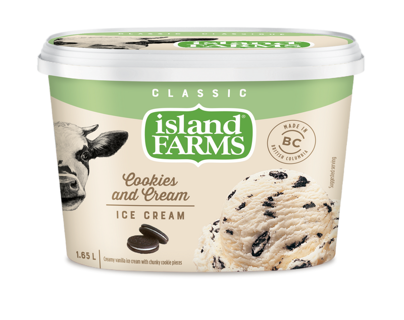ISLAND FARMS COOKIES N CREAM [1.89 L]