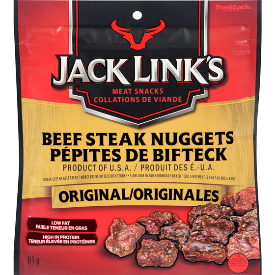 JACK LINKS BEEF STEAK NUGGETS [81 G]