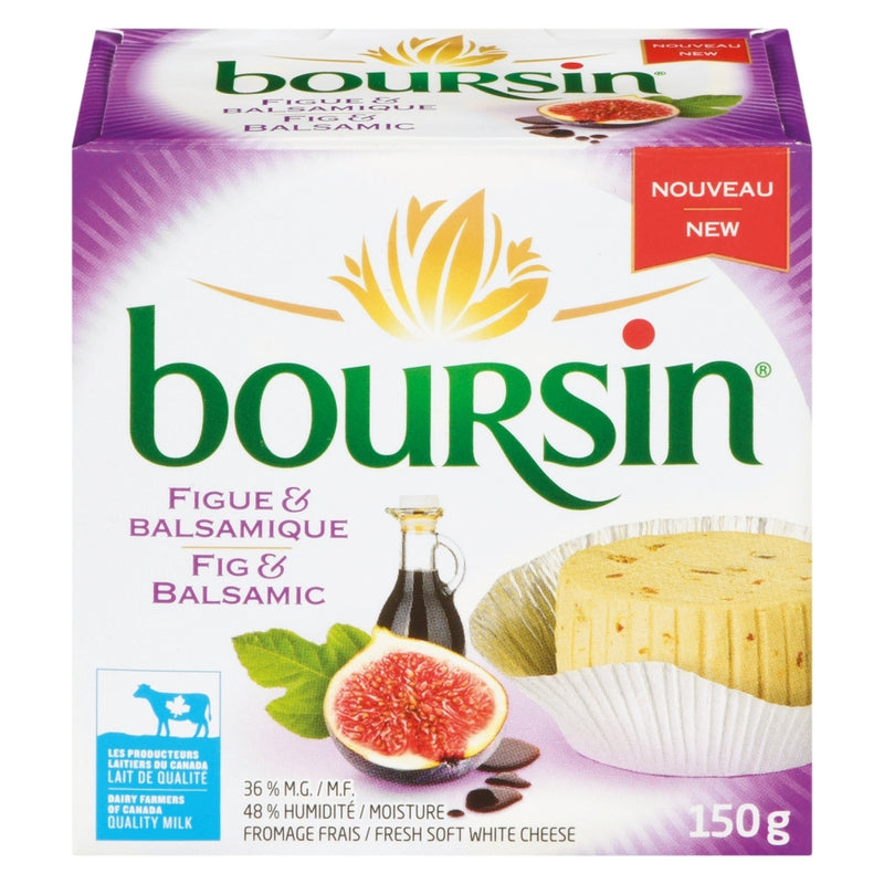 BOURSIN BALSAMIC FIG CHEESE [150 g]