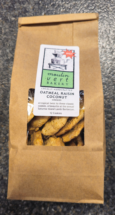 MOULIN OATMEAL RAISIN COOKIES [12 pkg]