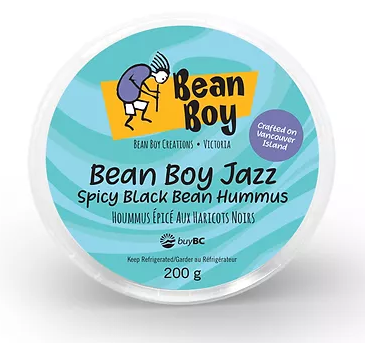 BEAN BOY SPICY BLK BEAN HOMOUS [200 G]
