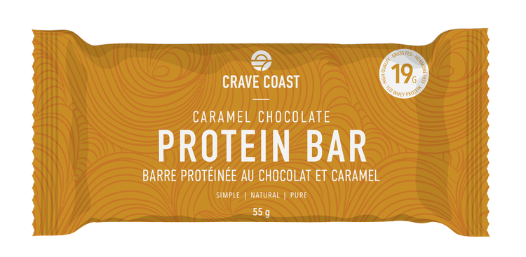 CRAVECOAST PROTEIN BAR CARAMEL [55 G]