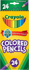 CRAYOLA COLOURED PENCILS [24 s]