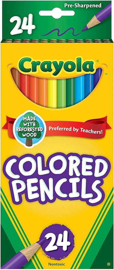 CRAYOLA COLOURED PENCILS [24 s]