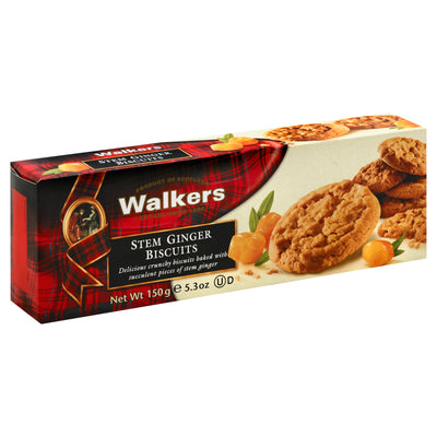WALKERS STEM GINGER BISCUITS [150 G]