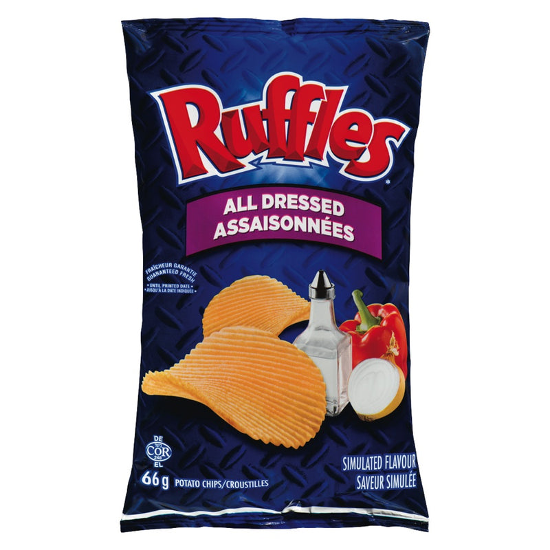 RUFFLES ALL DRESSED CHIPS [66 G]