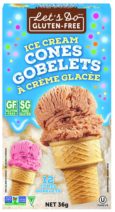 LDO GF ICE CREAM CONES [36 G]