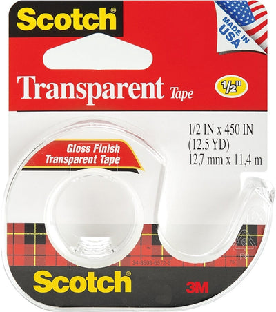 SCOTCH TRANSPARENT TAPE [1 EA]