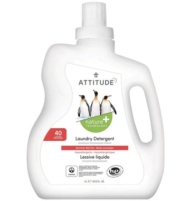 ATTITUDE DETERGENT Summer Berries, 2 L