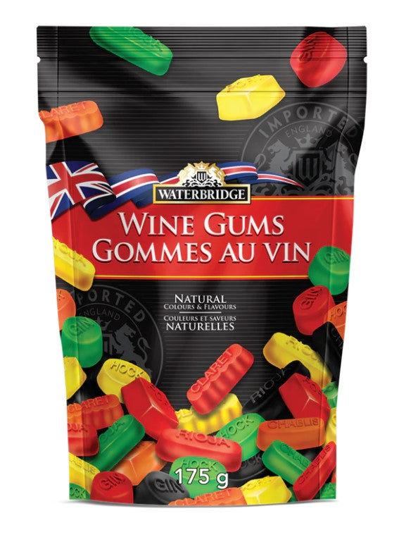WATERBRIDGE ENGLISH WINE GUMS [175 G]