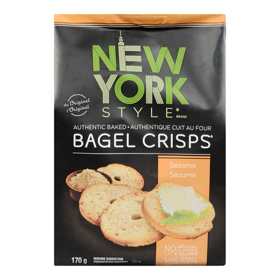 NY STYLE BAGEL CRISPS SESAME [170 G]