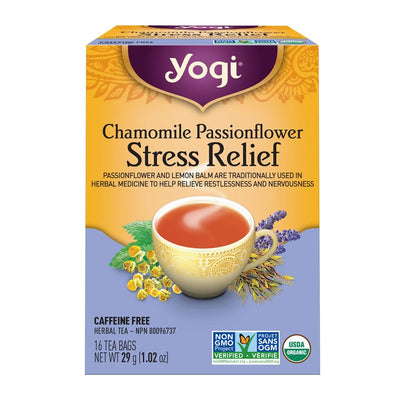 YOGI STREES RELIEF TEA [16 BAGS]