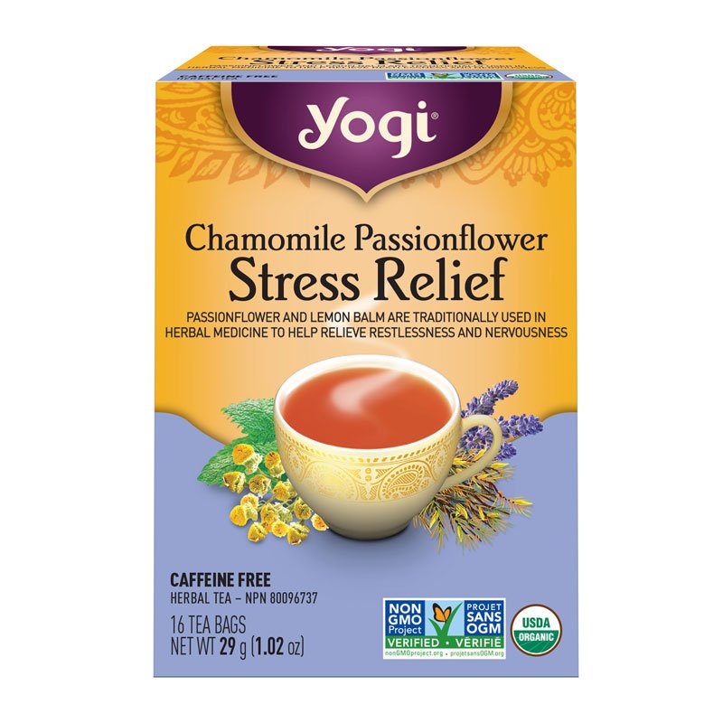 YOGI STREES RELIEF TEA [16 BAGS]
