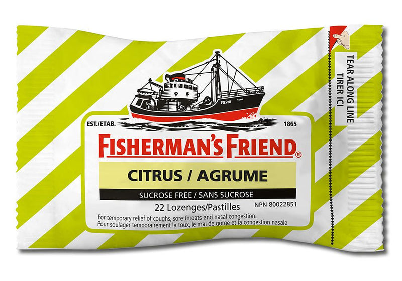 FISHERMANS FRIEND CITRUS SF [22 PK]