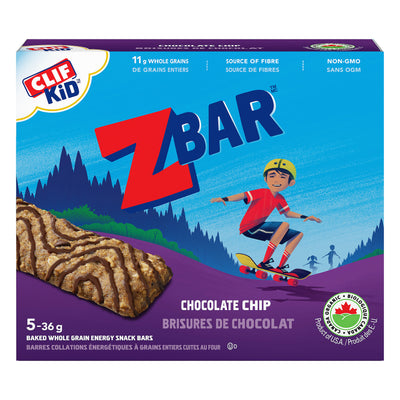 CLIF ZBAR CHOCOLATE CHIP [5 x36G]