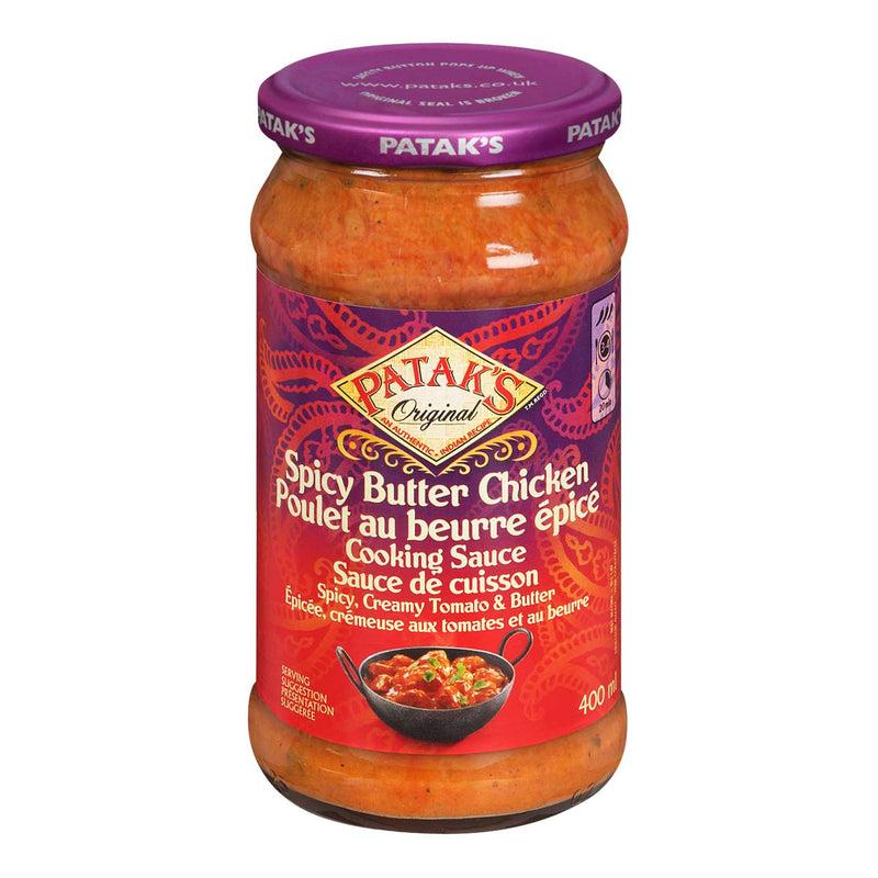 PATAKS SPICY BUTTER CHICKEN SC [400 ML]
