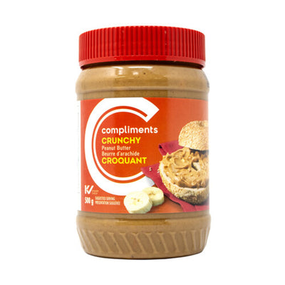 COMPLIMENTS PB CRUNCHY [500 G]